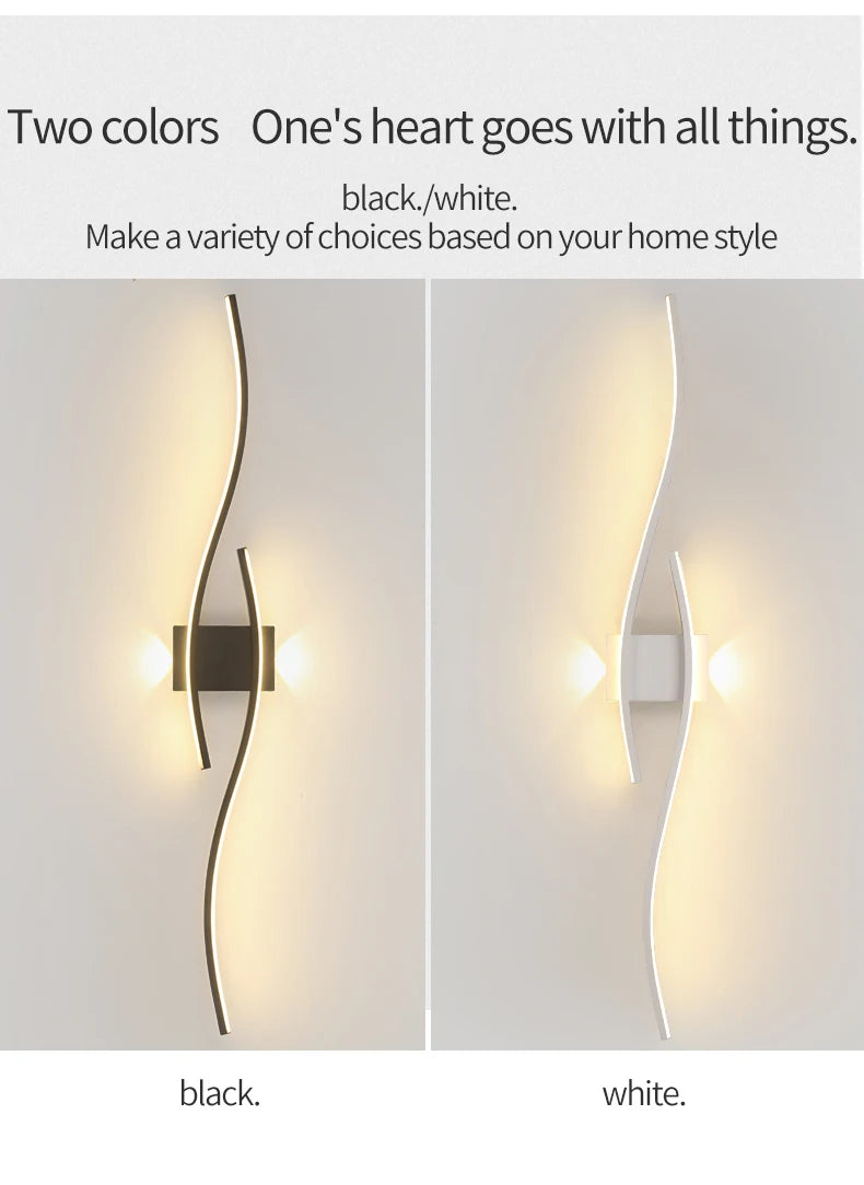 Ambient Glow Wall Lamp - Modern LED Mood Light