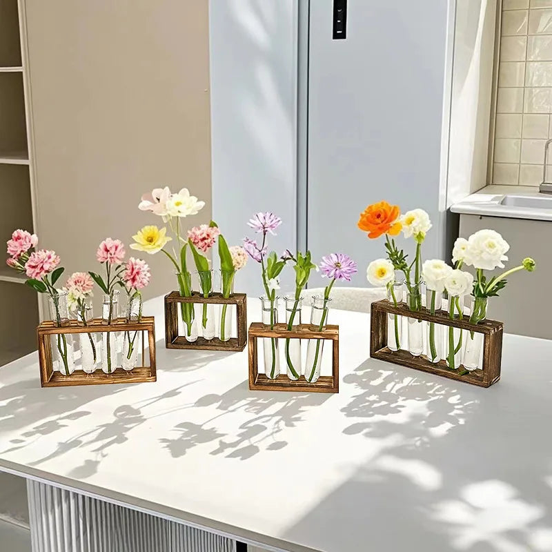 HydroBloom Glass Vase - Modern Plant Display