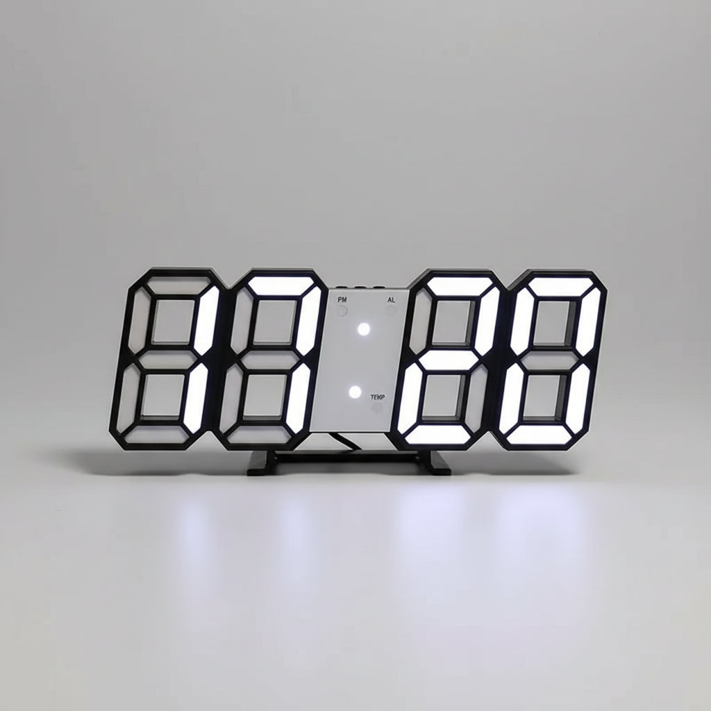 Luminova LED Digital Alarm Clock