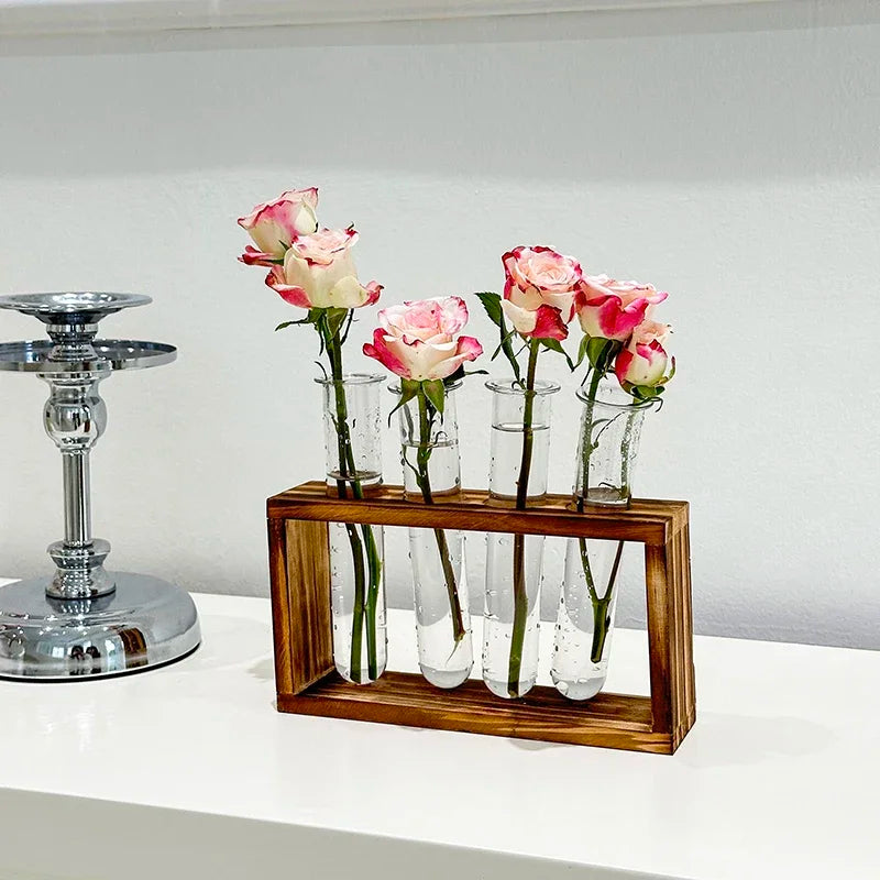 HydroBloom Glass Vase - Modern Plant Display