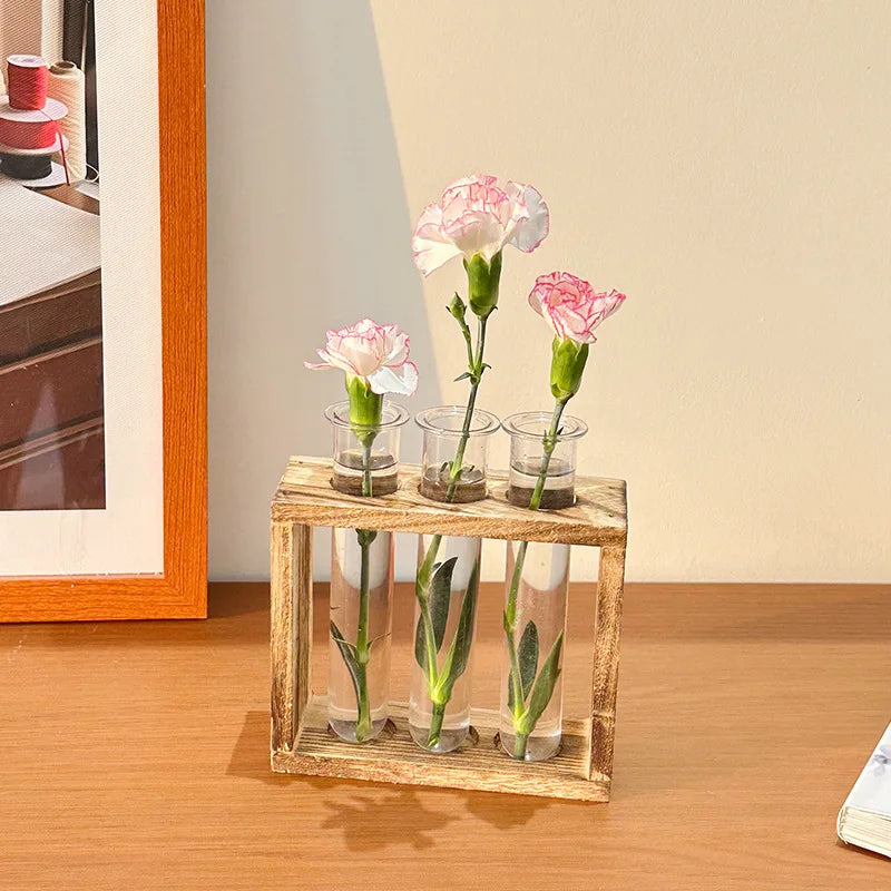 HydroBloom Glass Vase - Modern Plant Display