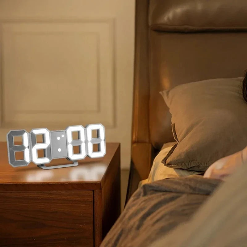 Luminova LED Digital Alarm Clock