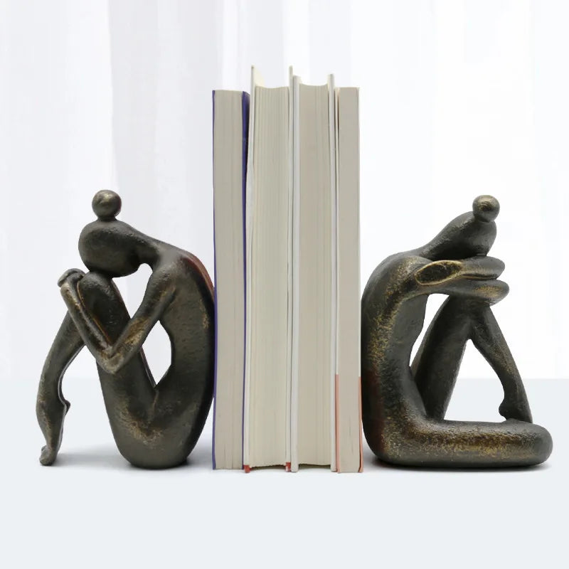2 pieces Minimalist Bookshelf Decor Set