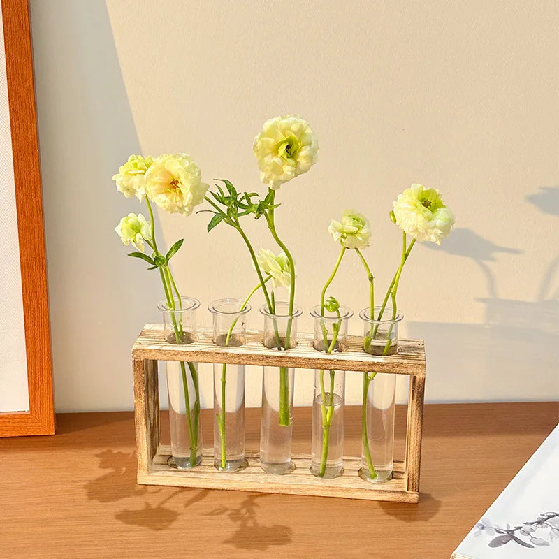 HydroBloom Glass Vase - Modern Plant Display