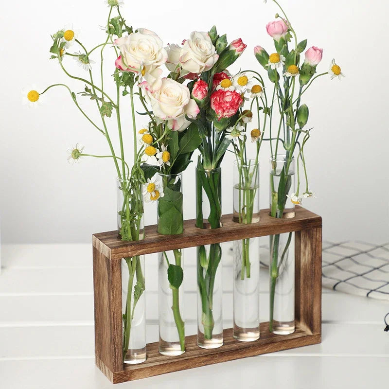 HydroBloom Glass Vase - Modern Plant Display