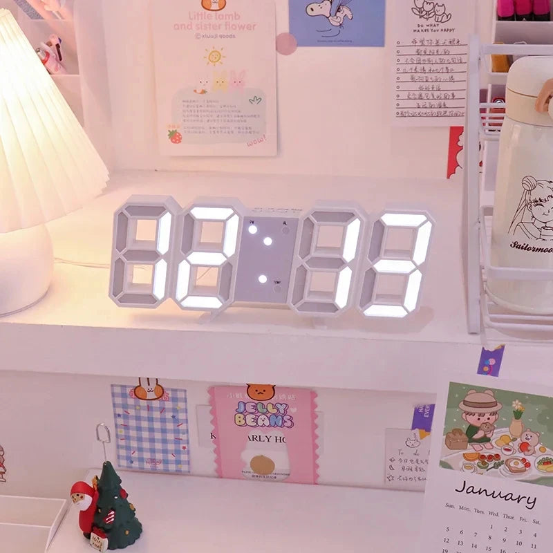 Luminova LED Digital Alarm Clock