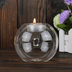 Serene Glass Candle Holder