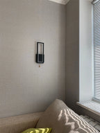 Modern Minimalist Wall Lamps Home Decor Living Room Bedroom Bedside 16w Ac96v-260v Led Sconce Black White Light Aisle Decoration