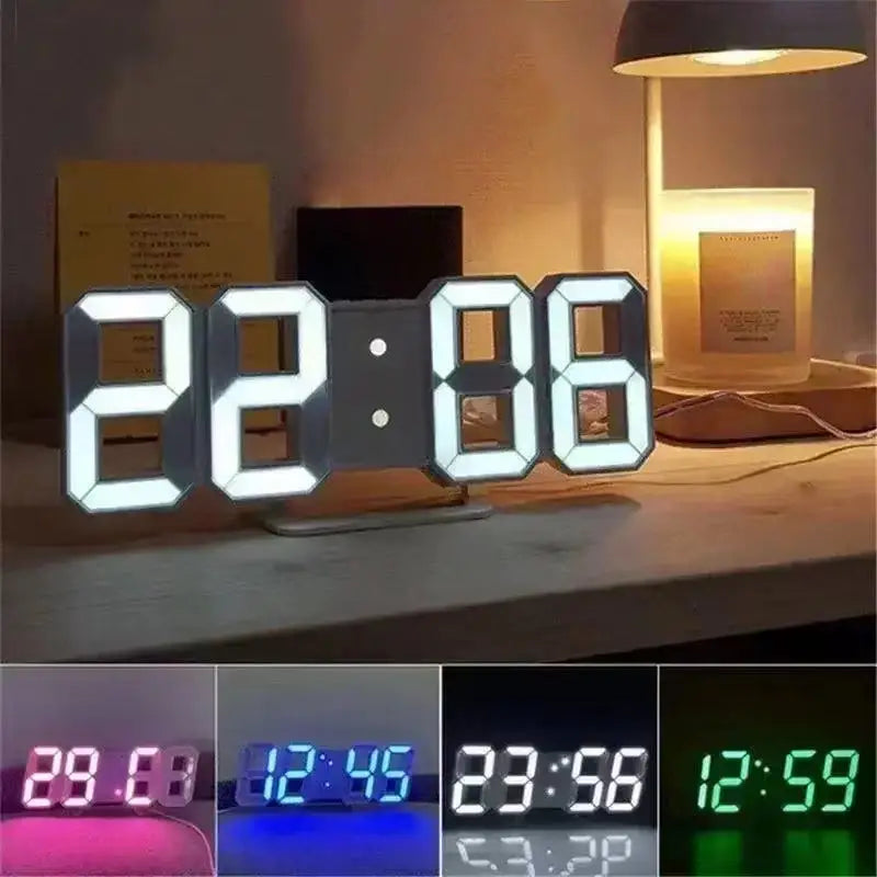 Luminova LED Digital Alarm Clock