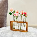 HydroBloom Glass Vase - Modern Plant Display