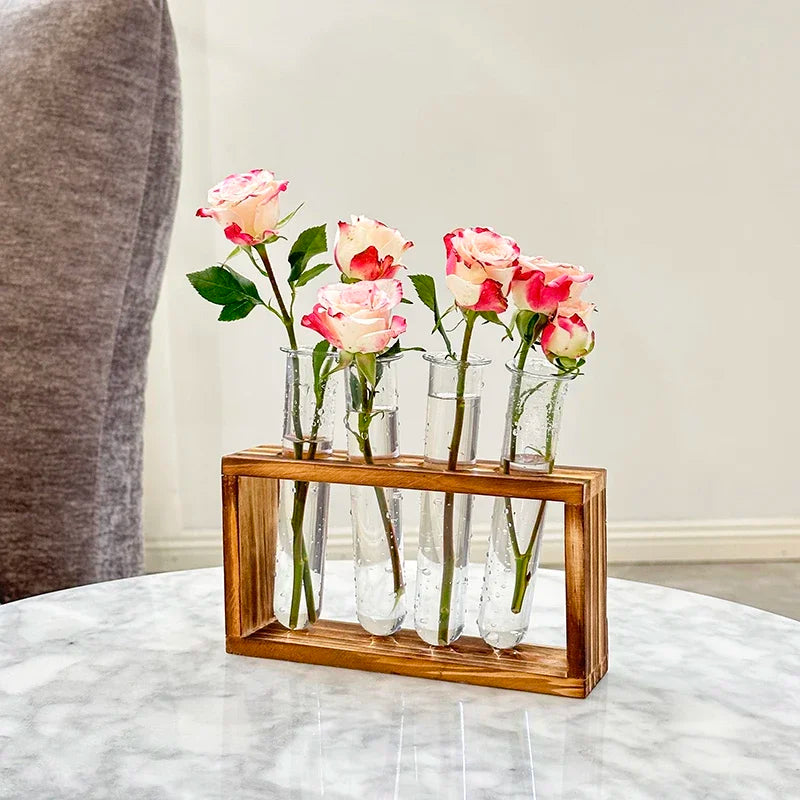 HydroBloom Glass Vase - Modern Plant Display