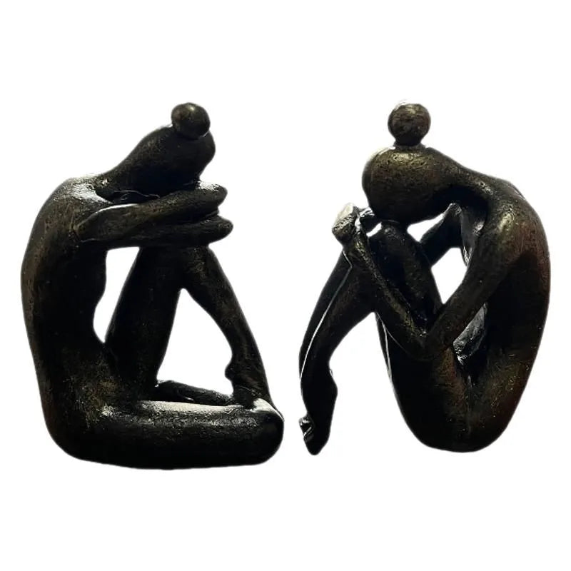 2 pieces Minimalist Bookshelf Decor Set