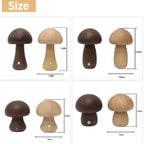 Mushroom Glow Lamp-Wood Touch Night Light