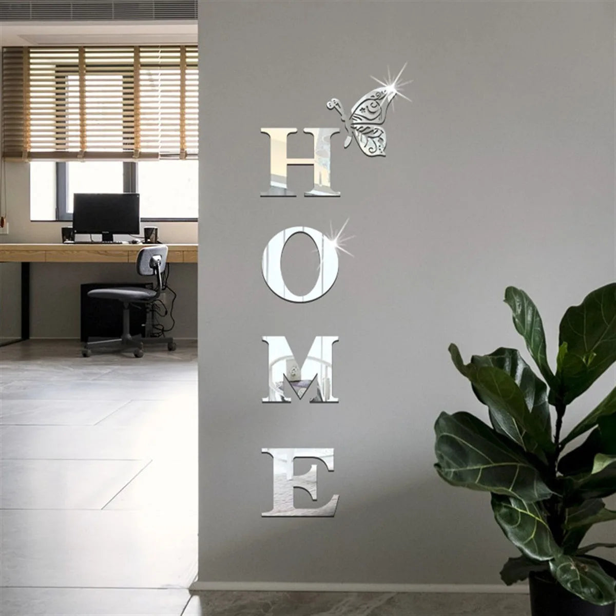 HOME Luxe 3D Mirror Sign