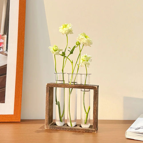 HydroBloom Glass Vase - Modern Plant Display