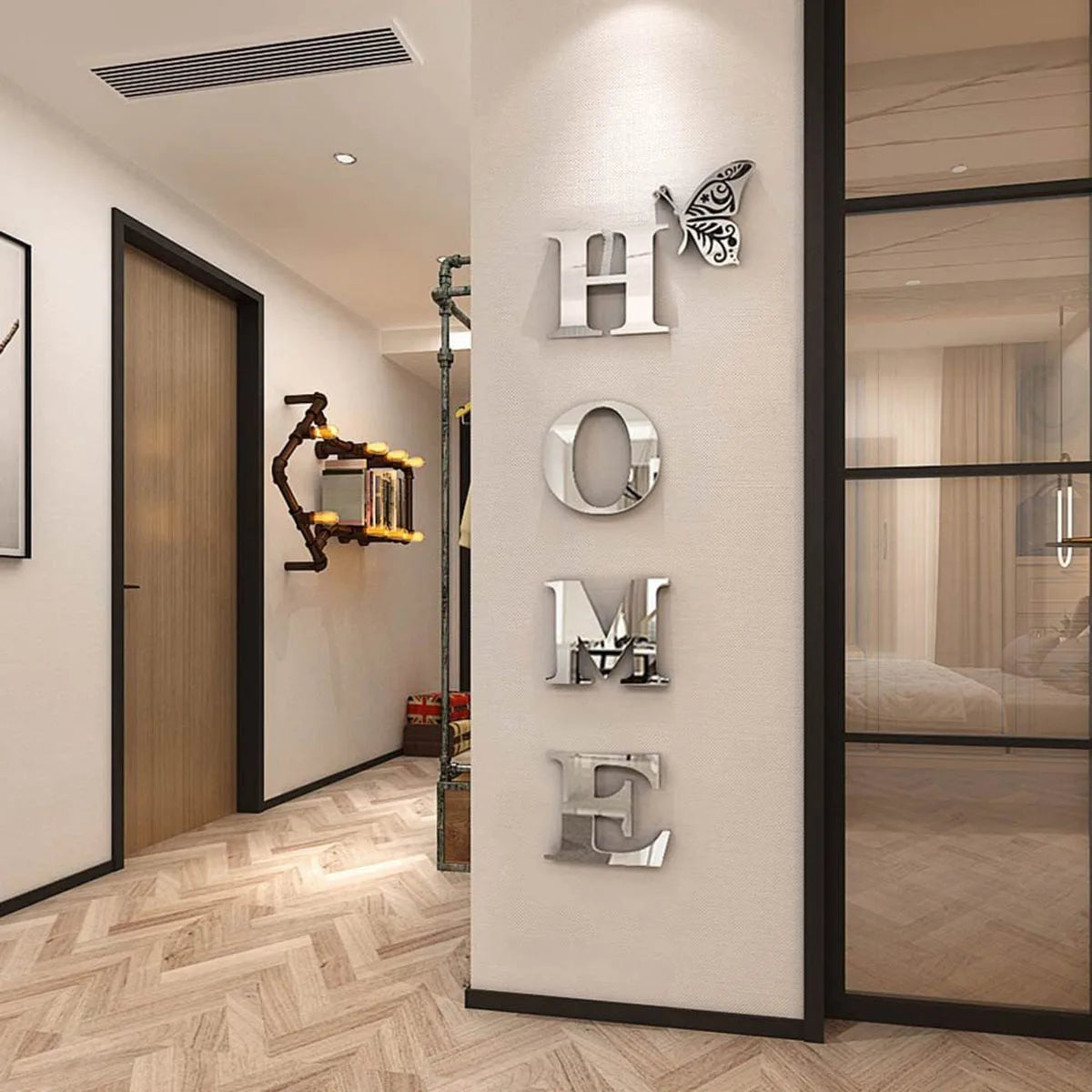 HOME Luxe 3D Mirror Sign